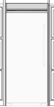 Frigidaire TRMKTEZ1FL79 - Flat Trim Kit