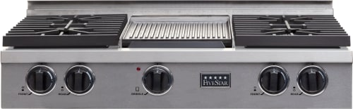 FiveStar TPN0397S - 36 Inch Gas Rangetop with 4 Sealed Burner