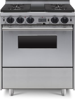 FiveStar TPN289BW - 30 Inch Freestanding Dual Range with 4 Sealed Burners