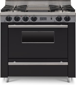 FiveStar TTN3127W - 36 Inch Freestanding Gas Range with 4 Open Burners