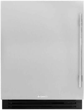 True Residential TUBADA24LSAS - ADA Height 24" Stainless Solid Door Beverage Center
