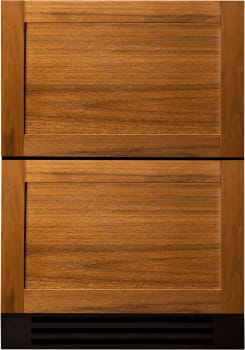 True Residential TUF24DOPC - 24" Overlay Ready Freezer Drawers