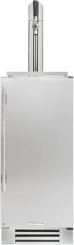 True Residential TUR15BDRSSC - 15" Stainless Solid Door Beverage Dispenser