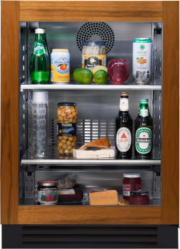 True Residential TUR24ROGC - 24" Overlay Ready Glass Door Undercounter Refrigerator