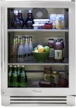 True Residential Tur24rsgb 24 Inch Undercounter Refrigerator With True Precision Control Trulumina Led Lighting Trueflex Shelving System 2 Adjustable Shelves Built In Capable Star K Compliant Lock Ul Rated And 5 6 Cu Ft Capacity