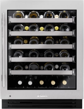 True Residential TUWADA24RGAS - 24-Inch 5 Cu. Ft. Undercounter Wine Cabinet Right-Hinge