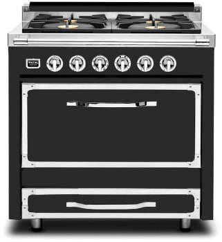 Viking Tuscany Series TVDR3614BAN - 36 Inch Freestanding Dual Fuel Range in Antique Bronze Finish
