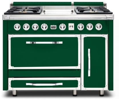 Viking Tuscany Series TVDR4814GIV - 48 Inch Freestanding Gas Range with 4 Sealed Burners and Griddle
