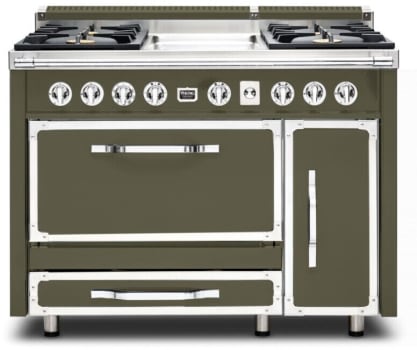 Viking Tuscany Series TVDR4814GMA - 48 Inch Freestanding Gas Range with 4 Sealed Burners and Griddle