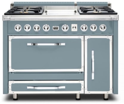 Viking Tuscany Series TVDR4814GNS - 48 Inch Freestanding Gas Range with 4 Sealed Burners and Griddle