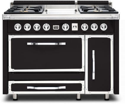 Viking Tuscany Series TVDR4814GON - 48 Inch Freestanding Dual Fuel Range in Front View
