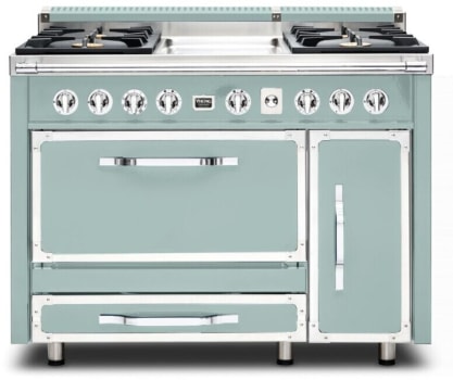Viking Tuscany Series TVDR4814GSP - 48 Inch Freestanding Gas Range with 4 Sealed Burners and Griddle