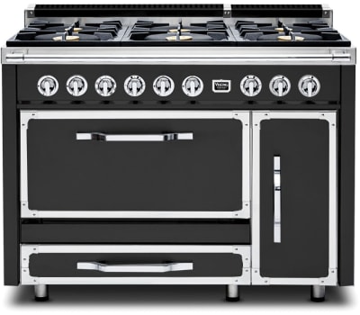 Viking TVDR4816BCS 48 Inch Freestanding Dual Fuel Range with 6
