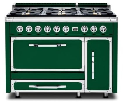 Viking Tuscany Series TVDR4816BIV - 48 Inch Freestanding Dual Fuel Range with 6 Sealed Burners