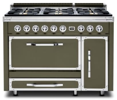 Viking Tuscany Series TVDR4816BMA - 48 Inch Freestanding Dual Fuel Range with 6 Sealed Burners