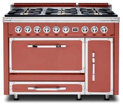 Viking Tuscany Series TVDR4816BSC - 48 Inch Freestanding Dual Fuel Range with 6 Sealed Burners