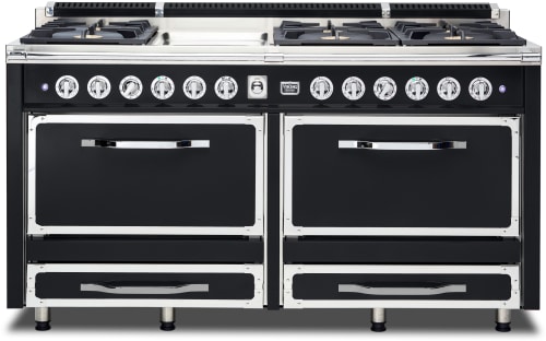 Viking Tuscany Series TVDR6606GGB - Graphite Black Front View