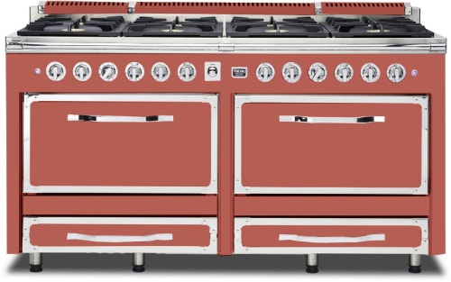 Viking Tuscany Series TVDR6618BSC - 66 Inch Freestanding Dual Fuel Range in Spiced Cider Finish