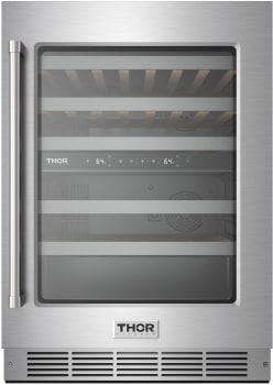 Thor Kitchen TWC24UD - 24-Inch Undercounter Dual Zone Wine Cooler