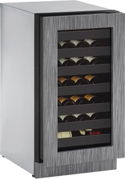 U-Line Wine Captain 2000 Series U2218WCINT00B - Front View