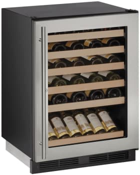 U-Line U1224WCS13A 24 Inch Built-In Wine Storage with 48 Bottle ...