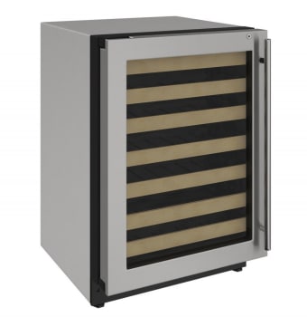 U-Line Wine Captain 2000 Series U2224WCS15A - Stainless Frame with Lock (Left-Hand Hinged)