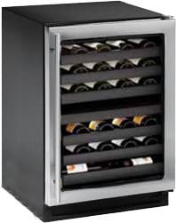 U-Line U3024ZWCS13B 24 Inch Built-in Wine Storage with 43-Bottle ...