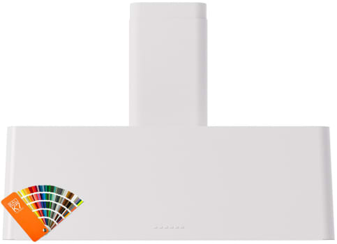 Ilve Nostalgie Collection UAG40RA - 40 Inch Wall Mount Convertible Range Hood in Front View