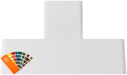 Ilve Nostalgie Collection UAG48RA - 48 Inch Wall Mount Convertible Range Hood in Front View