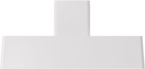 Ilve Nostalgie Collection UAG60WH - 60 Inch Wall Mount Convertible Range Hood in Front View