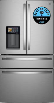 GE Profile PXD22HYYFS - 36 Inch Counter-Depth 4-Door French-Door Smart Refrigerator