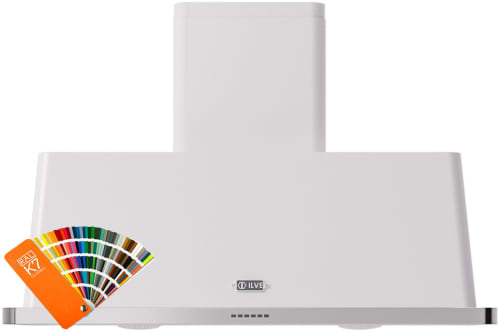 Ilve Majestic Collection UAM120RA - 48 Inch Wall Mount Range Hood in Front View