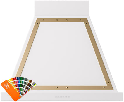 Ilve Nostalgie Collection UANB30RAG - 30 Inch Wall Mount Range Hood in Front View