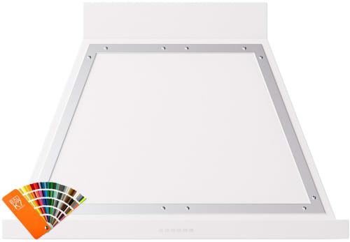 Ilve Nostalgie Collection UANB36RAC - 36 Inch Wall Mount Range Hood in Front View