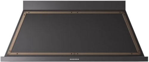 Ilve Nostalgie Collection UANB60BKB - 60 Inch Wall Mount Range Hood