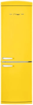 Unique Appliances Classic Retro UGP340LYAC - Classic Retro 12 cu. ft. Bottom Freezer Refrigerator in Canary Yellow
