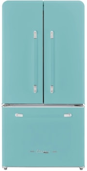 Unique Appliances Classic Retro UGP595LTAC - 36 Inch Freestanding Counter-Depth French Door Refrigerator