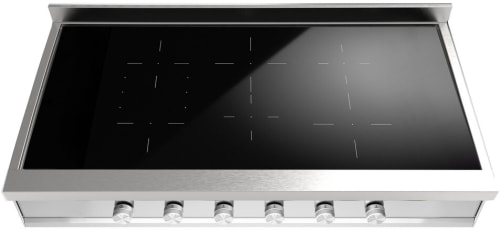 Ilve Professional Plus II UHCPI486SS - 48 Inch Induction Rangetop in Front View