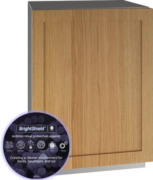 U-Line 5 Class UHRE524IS81A - 24 Inch Undercounter Refrigerator