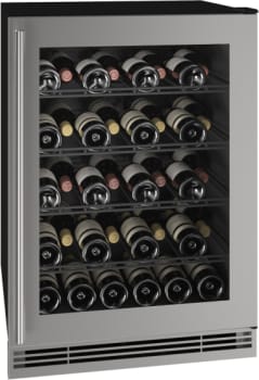 U-Line 1 Class UHWC024SG02A - 24 Inch Wine Cooler