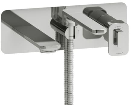 Rohl Equinox™ TEQ21C - Equinox™ Wall Mount Thermostatic/Pressure Balance Tub Filler Trim in Chrome