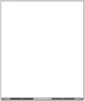 GE Profile UKPDF75ZSS - 75” Height Dual Installation Trim Kit For All Freezer All Refrigerator Pair, Stainless Steel