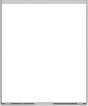 GE Profile UKPDF79ZSS - 79” Height Dual Installation Trim Kit for All Freezer All Refrigerator Pair, Stainless Steel