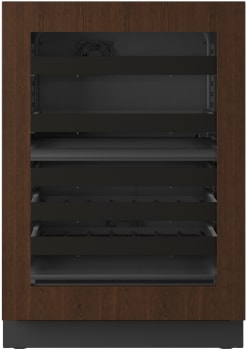U-Line Seamless Collection URBD424IG01A - 24 Inch Dual Zone Beverage Center