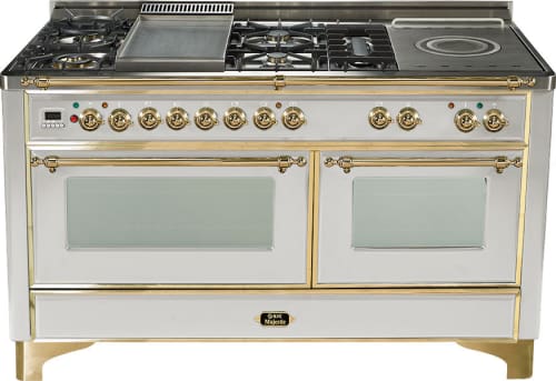 Ilve Um150sdmp 60 Inch Freestanding Dual Fuel Range With 6 Sealed