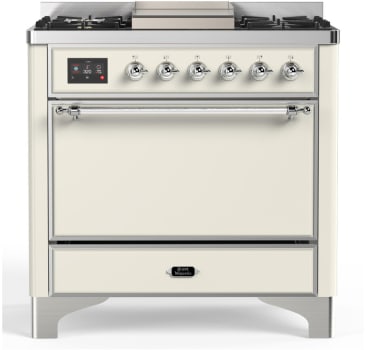 Ilve Majestic III Collection UM36FQNR3AWC - Majestic III 36 inch Dual Fuel Range