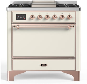 Ilve Majestic III Collection UM36FQNR3AWPLP - Majestic III 36 inch Dual Fuel Range