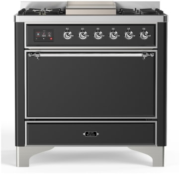Ilve Majestic III Collection UM36FQNR3MGCLP - Majestic III 36 inch Dual Fuel Range