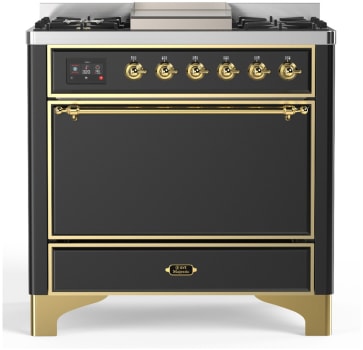 Ilve Majestic III Collection UM36FQNR3MGG - Majestic III 36 inch Dual Fuel Range