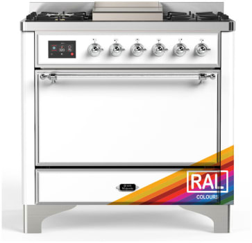 Ilve Majestic III Collection UM36FQNR3RAC - Majestic III 36 inch Dual Fuel Range